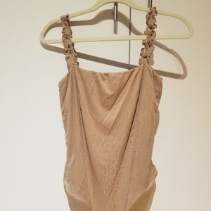 Beige bodysuit size L